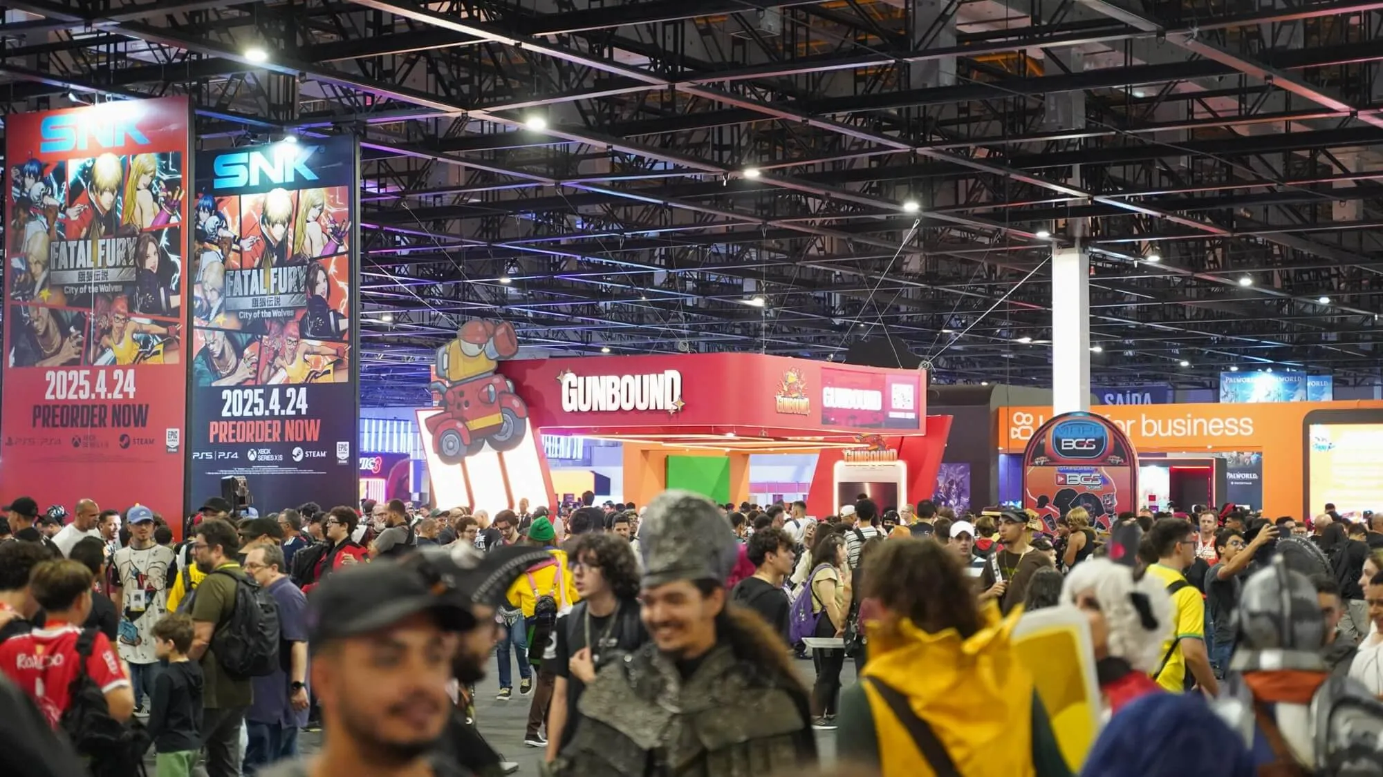 BGS 2025 promete experiências épicas para todos os gamers – e a FGC está no radar