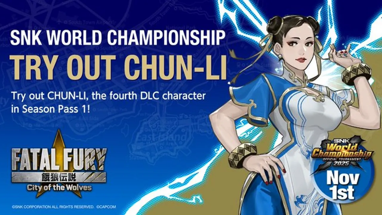 Chun-Li terá prévia em Fatal Fury: City of the Wolves no DreamHack Atlanta Chun-Li terá prévia em Fatal Fury: City of the Wolves no DreamHack Atlanta